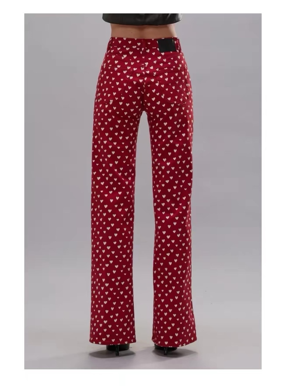 R13 CHARLOTTE JEAN Red Scattered Hearts, 25 26 27 28 - Picture 11 of 11